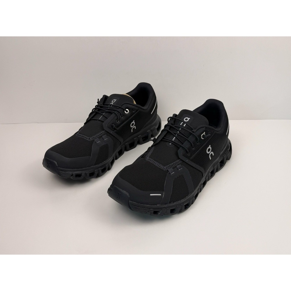 ON Cloud 6 Running Shoes Men's Size 9 Triple Black 3MF10071043 No Box